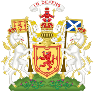 Stemma Giacomo V di Scozia